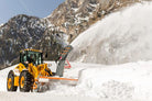 Venieri 7.63D Wheel Loader with a Snowblower attachment